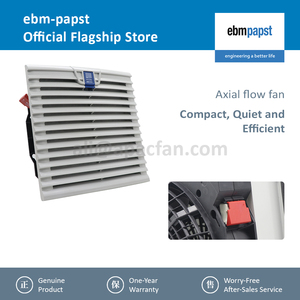 Ventilador Axial de Refrigeración para Gabinete Eléctrico con Rodamiento de Bolas ebmpapst K2S165-AA77-15 SK3241.110 165mm 115VAC 40W 2650RPM 0.52A OEM ODM - Product Image 2