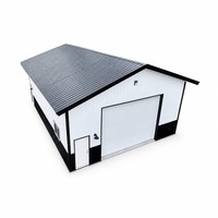 Entrepôt en structure métallique sur mesure, atelier préfabriqué en métal, bâtiment industriel pour bureaux et stockage