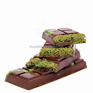 Chocolate Relleno de Mermelada de Pistachos al por Mayor de Fábrica, Estilo Dubái, <span class=keywords><strong>La</strong></span> Vraie Barre, Se Acepta Personalización, Chocolate de Dubái - Product Image 1