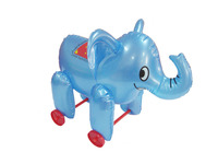 Jouets aquatiques gonflables pour enfants en forme de cheval de dessin animé pour l'extérieur