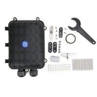 Caja de Empalme de Fibra Óptica IP68 de 24 Núcleos para Proyectos de Conexión de Cables Enterrados y Aéreos en Exteriores