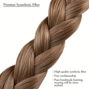 Vente en gros de couvre-chef fait main doux respirant réglable haute température bandeau <span class=keywords><strong>couronne</strong></span> tressée en fibre naturelle <span class=keywords><strong>pour</strong></span> femmes yoga - Product Image 5