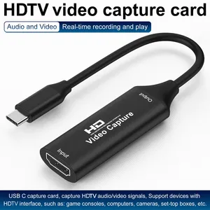 <span class=keywords><strong>Tarjeta</strong></span> de Captura de Video 4K, Compatible con HDMI a Tipo C 2.0, Grabador para <span class=keywords><strong>PS4</strong></span>, Juegos, DVD, Videocámara, Cámara, Grabación, Transmisión en Vivo - Product Image 4
