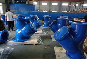 JIS F7220 Marine <span class=keywords><strong>Y</strong></span> Typ Korbs ieb 5k & 10k Gusseisen <span class=keywords><strong>Y</strong></span> Sieb Für den Einsatz auf See - Product Image 5