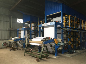 Máy Sấy Khô Xi Lanh Hai-Bát Padder Mất Nước Làm Khô Máy Cho Vải - Product Image 4