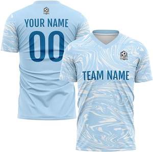 カスタムチームジャージーブランクサッカーTシャツカスタムサッカーサッカーサッカーサッカーサッカー - Product Image 3