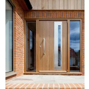 <span class=keywords><strong>Portes</strong></span> d'entrée en bois modernes pour maison, extérieur, Chine, haute qualité, bon prix, porte d'entrée principale, serrure intelligente moderne, porte pivotante d'entrée - Product Image 5