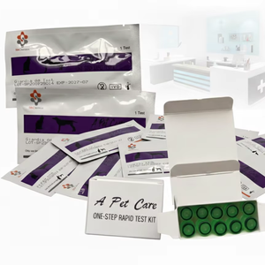 Pruebas para mascotas: Prueba <span class=keywords><strong>de</strong></span> <span class=keywords><strong>sangre</strong></span> felina para Giardia, FCV, FCOV, PIF, FIV, FELV, Toxo, FHV, <span class=keywords><strong>IgE</strong></span> y Prueba AB para FPV Ag en gatos - Product Image 1