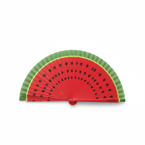 Abanico de Mano de Madera Pintado a Mano, Ecológico, Estilo Flamenco Español - Product Image 4