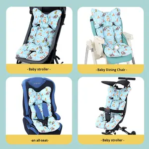 Cuscino <span class=keywords><strong>per</strong></span> passeggino neonato morbido cuscinetto traspirante <span class=keywords><strong>per</strong></span> passeggino e seggiolone - Product Image 4