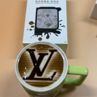 Imprimante à café EVEBOT EB-FC1 à encre comestible couleur, compatible Wi-Fi, 600 DPI, pour hôtels, restaurants, cafés et boulangeries