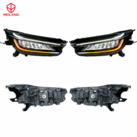 Pour Honda City Sedan RS Sport 1.5L LHD 2019-2026 12V 8000K Phares LED, Ensemble de phares de voiture avec feux de jour
