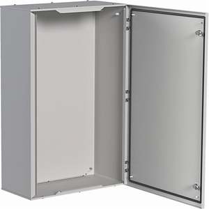 FL726L Personalizzabile con armadio Hagers in acciaio con porta liscia H950 L600 P250 - Product Image 1