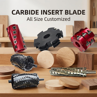 Tête de coupe spirale en carbure de tungstène DH Factory, vente en gros, personnalisée, 15*15*2.5*30/37/R150, pour le travail du bois