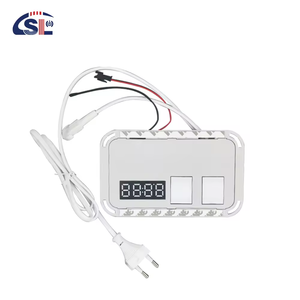 DC 12V 5A 60W buğu akıllı tek renk dokunmatik sensör anahtarı Led ayna dokunmatik ayna ile zaman sıcaklık göstergesi - Product Image 1