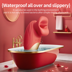 Wasserdichtes Anal-Sexspielzeug für Erwachsene, G-Punkt- und Klitoris-Stimulator mit Vibrator, Zungenleck- und Saugfunktion, magnetisches Aufladen - Product Image 5