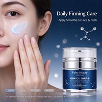 Krim Wajah Private Label GHK-Cu Copper Peptide SNAP-8, Krim Perbaikan Melembapkan Anti Kerut, Mengencangkan Kulit Secara Terlihat