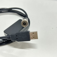 NUEVO Cable de datos de descarga USB de 6 pines para la estación total Top Con Sok Kia Go Win Win8/7/10