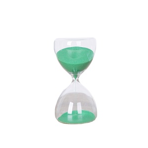 10 <span class=keywords><strong>minuti</strong></span> di Sabbia Verde Trasparente di Vetro <span class=keywords><strong>Clessidra</strong></span> Timer di Sabbia Orologio Regalo di Nozze Ornamenti <span class=keywords><strong>Clessidra</strong></span> - Product Image 1
