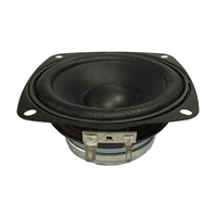 (35-041) Haut-parleur d'ordinateur large bande 3,5 pouces 91 mm 20W/30W 4/8 Ohm, cône en papier, suspension en tissu, portable, haute sensibilité, en fer
