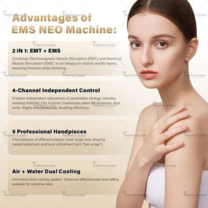 Máquina Profesional de Contorno Corporal, Quema de Grasa, Pérdida de Peso, Estimulación Muscular, 16 Tesla EMS <span class=keywords><strong>Neo</strong></span>, 5 Manijas, Dispositivo EMS en Venta - Product Image 4