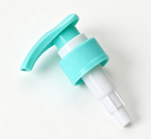 หัวปั๊มโลชั่นแบบกันรั่ว 30/415 4cc สีฟ้าคราม ทำจากพลาสติก PP สำหรับขวดแชมพู ครีมอาบน้ำ สบู่เหลว  รับผลิตตามสั่ง ขายส่ง - Product Image 2