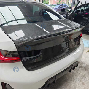 Vente en gros de nouveaux arrivages personnalisés : <span class=keywords><strong>coffre</strong></span> <span class=keywords><strong>arrière</strong></span> en fibre de carbone noire style CSL pour BMW Série 3 M3 G80 M4 G82 2020-2022 – Amélioration - Product Image 3