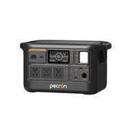 Station d'alimentation portable F1000LFP 950Wh LiFePO4 1500W, 110V/220V/230V, alimentation extérieure pour lampes de camping et éclairage d'urgence