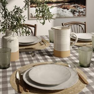 Bán buôn ưa thích tùy chỉnh bán hoa Fleur nhà máy nhỏ màu trắng Bảng trang trí nội thất Nordic Bud gốm & sứ Flower Vase Jug Pitcher - Product Image 3