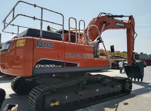 Excavadora de cadenas usada Doosan DX300LC DX300LC-9S de 30 toneladas, fabricada en Corea, excavadora de movimiento de tierras Doosan - Product Image 4