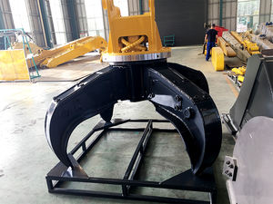 MONDE หัวคีบไฮดรอลิกแบบหมุนได้สำหรับรถขุด  สำหรับจับเศษเหล็กและวัสดุอื่นๆ  แบบหลายปากจับ - Product Image 3