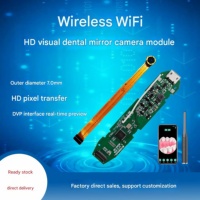 En Stock Mini Endoscope de haute qualité 7.0mm DVP sans fil WiFi Endoscope Oral miroir dentaire carte mère COMS Module de caméra