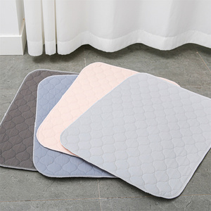 Tùy chỉnh Jacquard sợi nhỏ vải con chó giường Mat tái sử dụng có thể giặt Puppy Pet đào tạo nước tiểu PEE Pad - Product Image 1