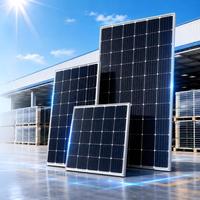 Panneau solaire monocristallin bifacial 450W 550W 600W 700W, module photovoltaïque PV, panneau solaire pour usage domestique et commercial