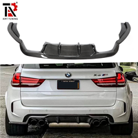 Diffuseur en carbone X6M X5M pour BMW F85 X5M F86 X6M Style 3D Diffuseur arrière en fibre de carbone 2014-2019
