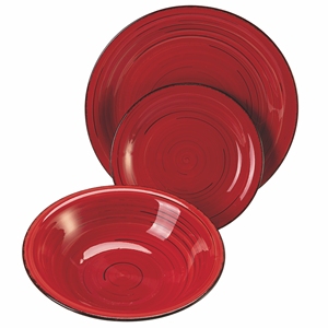 Set da Pranzo LIPARI ROSSO 3 Pezzi - Product Image 1