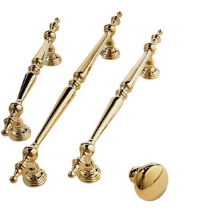 Herrajes de Lujo para Muebles: Tiradores de Latón Sólido Cepillado para Gabinetes de Cocina, Cajones, Armarios de Dormitorio y Cómodas - Product Image 5