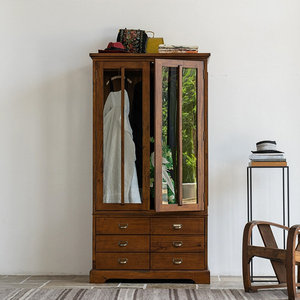 Armario Moderno de Madera de Teca Africana y Alcanfor Chino, Ecológico y Duradero, con 5+ Cajones, Independiente, para Dormitorio u Hotel, Nuevo - Product Image 6