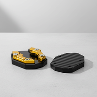 Support d'extension de béquille latérale de moto de haute qualité Modèle 02, plaque de support de pied 35MM 40MM, accessoires moto