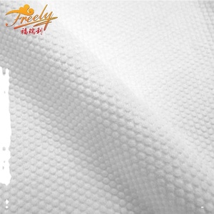 100% phân hủy sinh học Viscose Polyester Rayon cellulose spunlace không dệt vải làm sạch bé chăm sóc da mô - Product Image 1