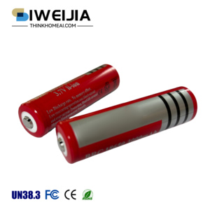 แบตเตอรี่แบบชาร์จได้ 18650 2.4V 15000mAh ที่ปรับแต่งได้ สำหรับแผงโซลาร์เซลล์ เครื่องโกนหนวด แบตเตอรี่ทรงกระบอกความจุสูงแบบไฮบริด - Product Image 1