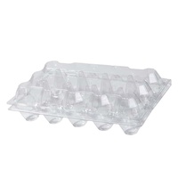 Plateau à œufs en plastique transparent avec poignée, 2, 4, 6, 8, 9, 10, 12, 15, 18, 20, 24, 28, 30 alvéoles, vente en gros directe usine pour œufs de poule