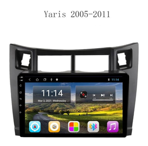 Schermo GPS da 9 Pollici per Cruscotto Auto con Radio e WIFI per Toyota Vios <span class=keywords><strong>Yaris</strong></span> 2008-2013 Modifica Auto - Product Image 2