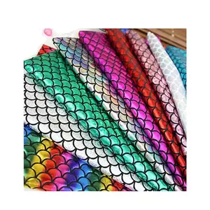Factory hot sale 4 way stretchy foil knitted jersey fabric shiny bronzing foil spandex fabric