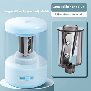 Sacapuntas electrónico de gran agujero personalizado sacapuntas mecánico de plástico automático para estudiantes y niños - Product Image 6