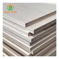 Vente en gros 4x8 peuplier contreplaqué 18mm pour la décoration de meubles