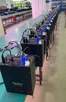 Système d'éclairage cinétique LED sans fil DMX 512 RGBW pour scène, boule lumineuse pour fêtes, discothèques et clubs