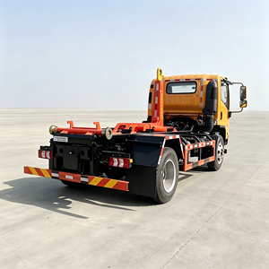Camión de basura con gancho elevador Shacman Xuande en oferta, camión de carga de residuos con brazo hidráulico para residuos municipales y construcción - Product Image 4