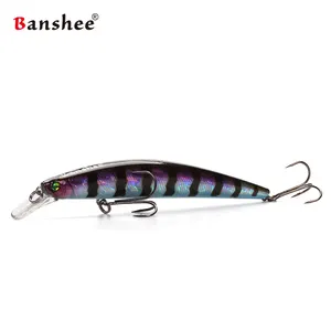 Hard Lure Small Crystal Bent Plastic Hard ABS Banjo Minnow Shad 11.5CM Saltwater Bait Floating Fishing Lure Allblue Minnow Lure