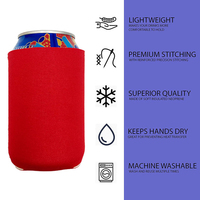 Manchon isotherme pliable en néoprène Titan pour canettes de bière 12 oz, support de boisson isolé avec logo personnalisé pour canettes de soda et de boisson, idéal pour les fêtes